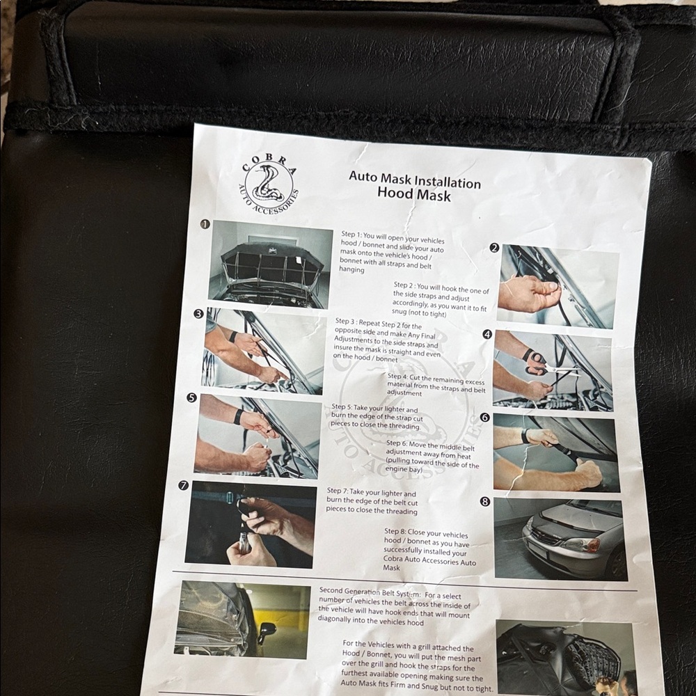 $25 Black Hood Car Cover by Cobra